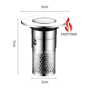 Nút Chặn Thoát Nước Nhấn Xả Lõi Đồng Cho Lavabo 2in1 - Có Bộ Lọc Rác Ngăn Tắc Thoát Nước Nhanh Lắp Đặt Dễ Dàng