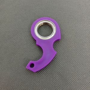 MAOMEI STUDIO Dạ Quang Con quay Fidget móc khóa Giảm bớt sự nhàm chán Chống lo âu Móc khóa xoay ngón tay Móc khóa Di động Móc Chìa Khóa Nhẫn giảm căng thẳng ngón tay Quà Tặng tiệc