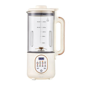 1800ML Glass Soymilk Maker 8-in-1 Multi-Purpose 48 Blades Heating Juice Blender Automatic Titanium-plated Wall Breaking Machine Self-cleaning 3-Pin Plug