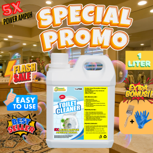 (SOBIS 1L) PROMOOO Toilet Cleaner Pembersih kerak kamar mandi keramik toilet wastafel stainless