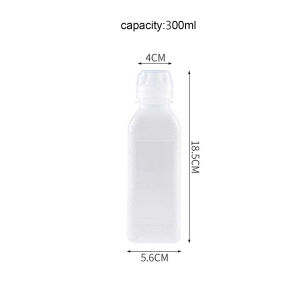 250-1250ml Kitchen Squeeze Bottle Condiment Dispenser Transparent PE Salad Dressing Ketchup Bottle Vinegar Olive Oil Storage Container
