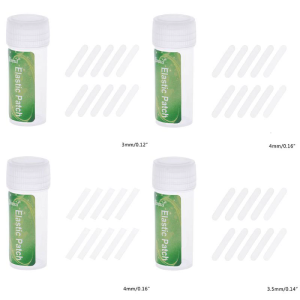 10 cái móng chân mọc ngược thẳng Băng cong Clip Brace vá móng tay