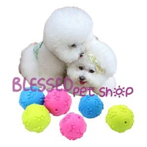 Mainan Gigitan Anjing Bunyi Mainan Anjing BOLA Karet Bunyi Squeaky Toy Dog Mainan Anjing BOLA PAW Karet Bunyi Dog Toys Chew Gigitan Bola Karet Bunyi