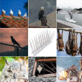 【SG Seller】✔️1m Stainless Steel Birds Spikes✔️Pest Control Repellent Repeller Bird Cat Deterrent Aircon Anti Repel. 