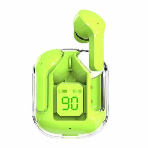 Air31 TWS Headset Bluetooth TWS Air31 Ultrapods A31 Wireless LED Display Transparan Hifi Stereo Microphone In Ear Earbuds Stylish Noise Canceling