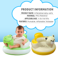 BESTMOMMY Inflatable Portable Kids Bear Sofa Baby Chair With Air Pump For Baby Seat Training. 