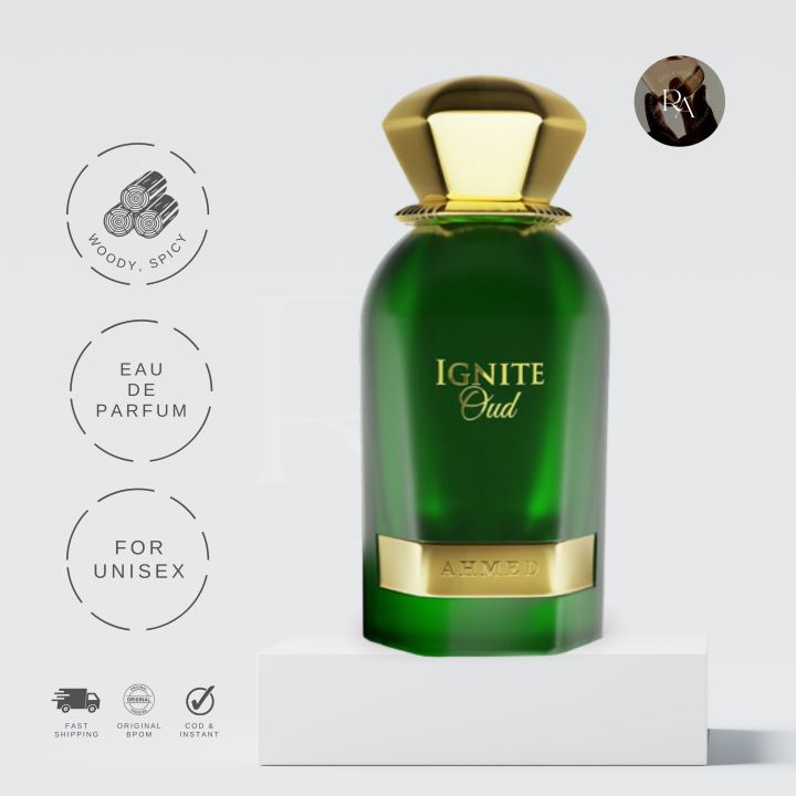 Ahmed Al Maghribi Ignite Oud for Unisex 60 ML Lazada Indonesia