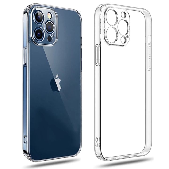 Clear Phone Case For iPhone 14 13 12 11 Pro Max Case Silicone Soft