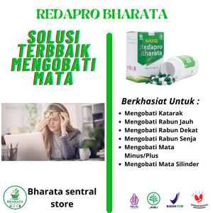 Obat Katarak Obat Rabun senja Obat Mata Plus/Minus  Obat Mata Kabur-REDAPRO BHARATA