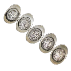 Thỏi Bạc Cổ 5.8cm6.5cm [dày dặnnặng tay]
