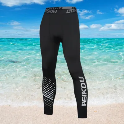 SEA JJT Quần Bơi Nam Quần Bơi Dáng Dài Đồ Lặn Chống Nắng Lướt Sóng Lặn Lặn Bơi Suối Nước Nóng