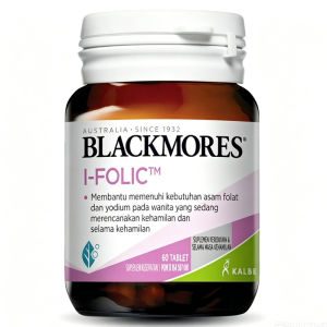 Blackmores I-Folic 60 Tablets Folic Acid Pregnancy Supplement Kehamilan (ExpiryDate/2028)