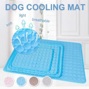 Pet Cooling Mats Summer Ice Dog blanket Soft Training Blanket Pet Dog Bed Cat Pad Sofa Cushion Portable Tour Camping Yoga Sleeping Pet Accessories Extra Large Size