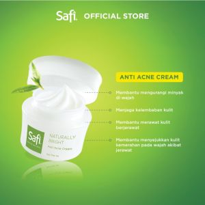 Safi White Natural Anti Acne Cream 45gr/Cream Berjerawat