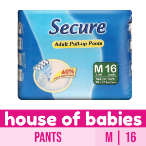 Secure Adult Diaper Pull-up Pants Medium 16