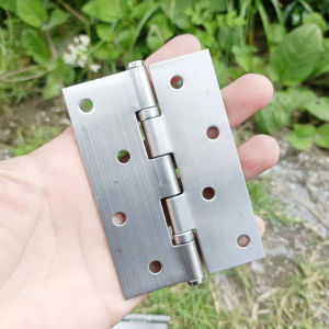 Bản lề inox chống gỉ 304 Số 100 – kích thước 10x6.5cm (100g) trục bi trơn mượt độ bền cao