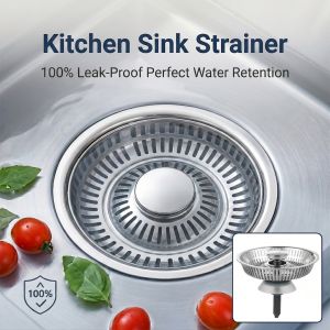 Universal Pop-Up Sink Drain Filter Anti-Odor Bounce Core Stopper Kitchen Lababo Food Catcher Strainer Basket Anti-Clogging