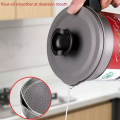 Stainless Steel Oil Filter Pot Kitchen Cooking Tool Storage Can Grease Strainer Container. 