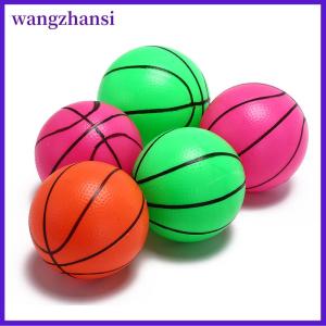 wangzhansi 12cm Inflatable bóng rổ bóng chuyền bãi biển bóng trẻ em thể thao Đồ chơi màu sắc ngẫu nhiên