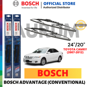 Bosch Advantage Wiper Blade for Toyota Camry 2007-2012 (24/20) 2pcs
