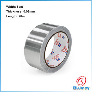 Blumey เทปฟอยล์อลูมิเนียม สําหรับซ่อมแซมท่อ เทปปิดผนึกกันรั่วซึม ความยาว 20m Aluminum foil tape