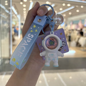 ( Tặng kèm pin ) Móc khóa hoat hình phi hành gia SPACE  có đèn pin vũ trụ sieu đẹp -  moc khoa xe  -  - móc khóa cửa -  Móc khóa phi hành gia