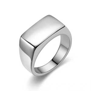 cincin titanium pria keren elegan/aksesoris pria asli titanium