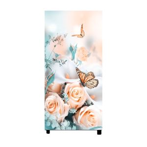 Stiker Kulkas 1 Pintu / Walpaper Stiker Kulkas / Ukuran 120 CM X60 CM / Bagian Depannya / Cetak Sendiri / Motip Klasik ( COD ) MedinaH Fashion