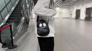 Halloween Purse Novelty Ghost Purse for Women Men Cute Crossbody Bag Satchel Bag Novelty Shoulder Bag