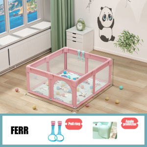 Mmflight Pagar Bayi Play Fence Pagar Kasur Pengaman Baby Pagar Mainan Anak Box Bayi Baby Safe