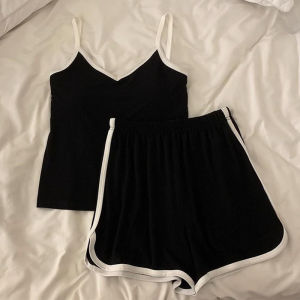 Womens Sleeveless Pajama Shorts