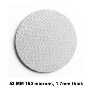 Quivlox Puck Screen 51-58mm Stainless Steel Espresso Portafilter Mesh Reusable Coffee Filter Barista Mesin Kopi