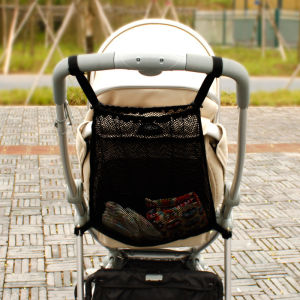 Summer Stroller Net Pocket Stroller Baby Supplies Stroller Storage Bag Hanging Bag Car Storage Bag Practical Storage Bag