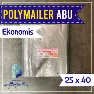 Plastik Polymailer Abu 25x40 Cm / Plastik Packing Ekonomis . Plastik  LDPE Plastik Packing OLShop