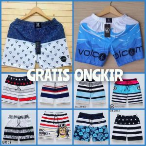 BEST SELLER BOXER PRIA WANITA | CELANA DALAM PENDEK KOLOR BOXSER PANTAI BAHAN KATUN