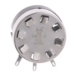 godessing WX200โพเทนชิออมิเตอร์แบบสายคู่แบบหมุนครั้งเดียว15W เพลา8Ω 8โอห์มความยาว15มม. ตัวลดทอนสัญญาณเสียง