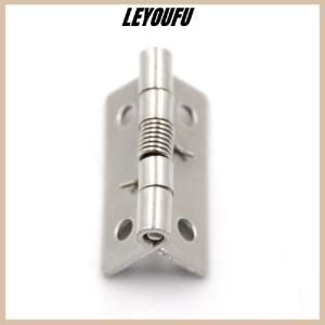LEYOUFU 2 Inch Long Stainless Steel Self-Closing Corner Spring Draw Door Hinge