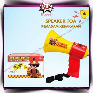 Speaker Toa Polisi Fire Rescue Mainan Anak Pengeras Suara Megaphone