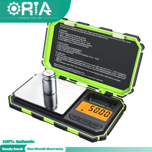 ORIA Digital Mini Kitchen Scale 200g /0.01g Pocket Scale Electronic Smart Scale 6 Units LCD Display