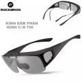 ROCKBROS Kính phân cực cận thị Bộ kính có gọng lật lên được Kính mắt chống tia UV 400 Kính đi xe đạp ngoài trời cho nam Kính mát giải trí. 