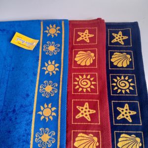 TERMURAH Handuk Jumbo Golden Beach By Lenuta Ukuran 90x150 Grade A / Handuk Mandi Dewasa / Handuk Pantai Dewasa Jumbo Nyerap Air Tebal Bisa Bayar Di Tempat