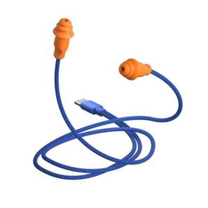 Labor Protections Noise Reduction Earphone USB C Port Earbuds Factory Industrial Safety Earbuds 70/100/120cm Cable