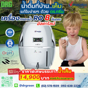 💧Dr. Green Energy💚 เครื่องกรองน้ำ NASAKA Maxsure Alkaline RO 🌿 ส่งฟรี‼️ เก็บเงินปลายทางได้ 🚚
