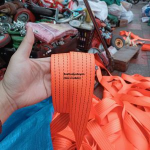 Dây tăng chằng hàng Màu Cam - Bản 5cm - Tải 2 Tấn (Giá/ 1 mét)