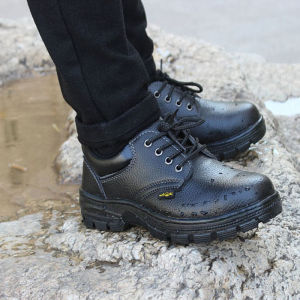 รองเท้าเซฟตี้ รองเท้าหัวเหล็ก รองเท้านิรภัย พื้นเหล็ก Safety shoes men รองเท้าผู้ชาย รองเท้าบูทชาย รองเท้าทำงาน 36-46