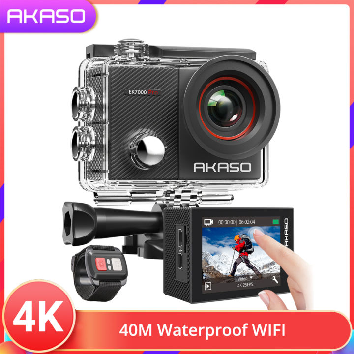 AKASO EK7000 hot Pro 4K Action Camera with Touch Screen EIS Adjustable