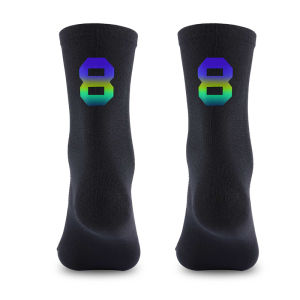 WEST BIKING Professional Cycling Socks Breathable Bicycle Racing Compression Socks Men Soccer Basketball Sports Reflective Socks Mens Sports Accessories