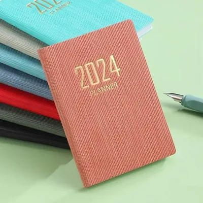 Buku Agenda Softcover Monthly Planner Notebook 120 Halaman - MK24