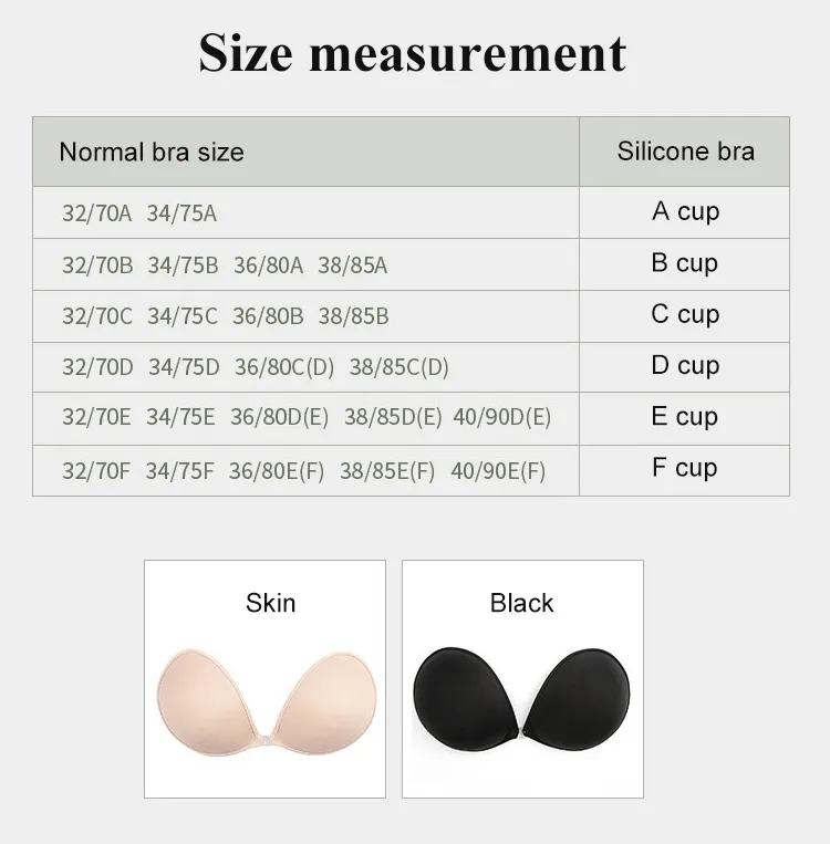 overload Gathering round cup silicone invisible breast patch bra