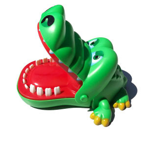 Children Large Crocodile Shark Mouth Dentist Bite Finger Game Novelty Gags Toy Kids Game for Reaction Training